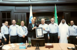 Saline Water Conversion Corporation receives its Guinness Book of Records certificate