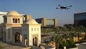 طائرات بدون طيار تُحلق في سماء مدينة الملك عبدالله الاقتصادية