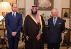 Heirs to the throne: Britain’s Prince Charles honors Saudi Crown Prince Mohammed bin Salman