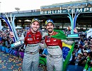 Ten years of Audi Sport customer racing Audi electrifies Berlin: one-two finish in Formula E home race