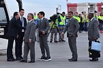 المنتخب السعودي الأول لكرة القدم يصل روسيا