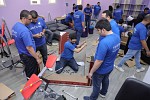 AbbVie employees set up a new activity lounge and playground to help bring joy to the House of Roses orphanage in Makkah