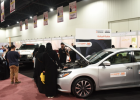 فريق هنكوك السعودي للسباقات يشارك في  المعرض الدولي المتخصص لقيادة المرأة للسيارة