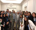 مجموعة من الشباب والفتيات السعوديات يمثلون المملكة في برنامج أكاديمية الأمم المتحدة الصيفية