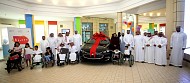 Najm Presents Car to Disabled Children Association