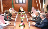 سعود بن نايف يستقبل رئيس مدينة الملك عبدالله للطاقة الذرية