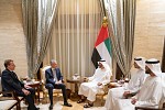 Mohamed bin Zayed receives French Minister of Economy