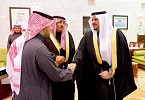 نائب أمير منطقة الرياض يستقبل رئيس وأعضاء مجلس إدارة جمعية 