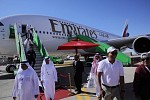3000 زائر لطائرة الإمارات الإيرباص A380 في أول معرض دولي للطيران في المملكة العربية السعودية