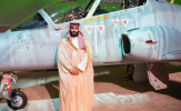 HRH the Crown Prince launches first Hawk jet training aircraft assembled and some of its parts manufactured locally by Saudis