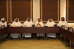 مدير عام محاكم دبي يعقد اجتماعاً مع أعضاء المجلس القيادي للتطوير والإبداع المؤسسي لتحقيق الأهداف الاستراتيجية للدائرة