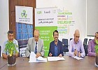 A partnership agreement between MEDA and Star Star for the recycling of plastic waste
