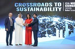 سعادة سعيد محمد الطاير يتسلم جائزة الرئاسة من الجمعية الدولية لتحلية المياه