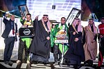 سمو الأمير عبدالعزيز بن سعد يتوج الفائزين برالي حائل نيسان الدولي 2020