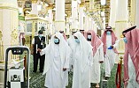 السديس يدشّن روبوت التعقيم الآلي لتعزيز الإجراءات الوقائية لسلامة قاصدي المسجد النبوي