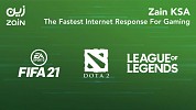According to the Game Mode Report Issued by CITC Zain KSA’s internet is the Fastest in FIFA21, League of Legends, and DOTA 2