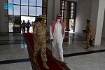 سمو رئيس الاتحاد السعودي للرماية يزور العاصمة الإدارية بالقاهرة