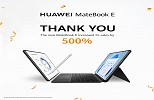 The newly launched ultra-slim 2-in-1 laptop HUAWEI MateBook E achieves 500% growth in sales during pre-order phase 