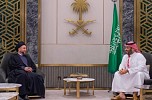 Saudi crown prince receives Iraq’s Wisdom Movement leader