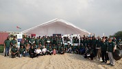 RAKEZ successfully demonstrates commitment to environmental responsibility with Beach Clean-up Drive