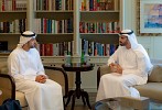 سالم بن خالد القاسمي يسلم النيادي الملفات الاستراتيجية للمرحلة القادمة في وزارة الشباب