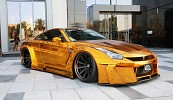 $1 million gold car takes the limelight at Automechanika Dubai