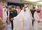 King arrives in Makkah