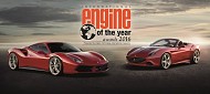 Ferrari’s turbo-charged V8 is the overall winner of the International Engine of the Year