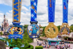Discover the exclusive medals of the first  Disneyland® Paris – Val d'Europe  Half Marathon Weekend