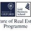 Oxford Future of Real Estate Programme Oxford Future of Real Estate Programme