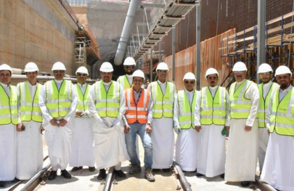 Metro tunnel visit raises opportunities for Saudi contractors Eye of