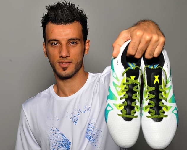 Omar Al Somah excited to meet fans and celebrate the launch of adidas ...