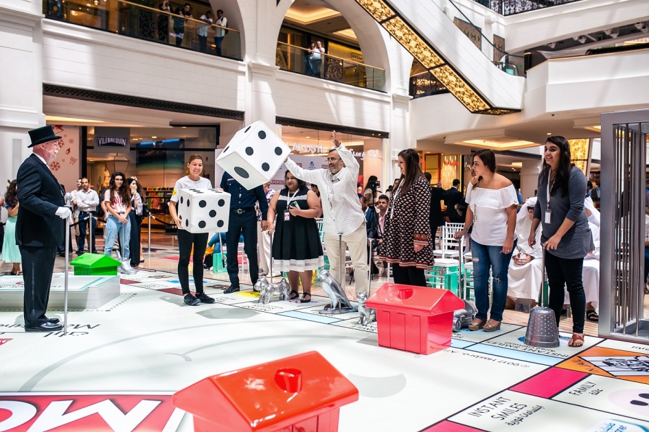 Majid Al Futtaim’s malls in Dubai bring back MONOPOLY game to life
