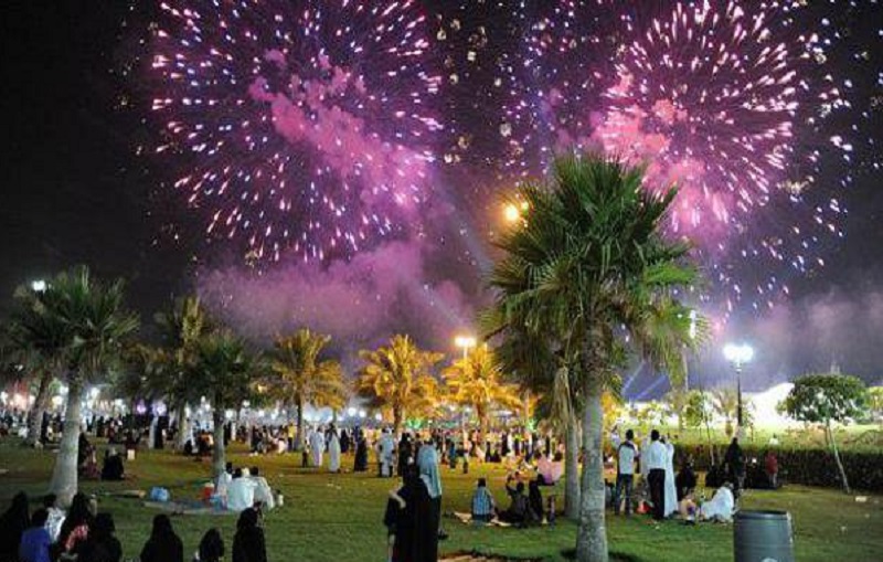 احتفالات عيد الاضحى في الرياض