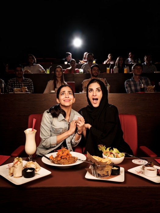 Now enjoy allday dining with Reel Cinemas’ DineIn Experience Eye of Riyadh