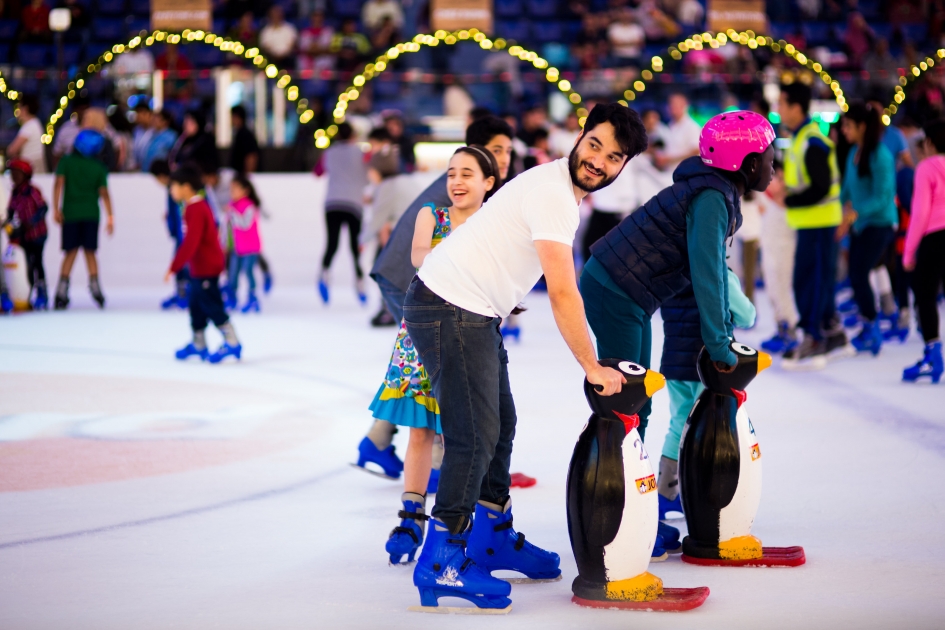 Skate and save on weekdays for only AED 49 with Dubai Ice Rink’s