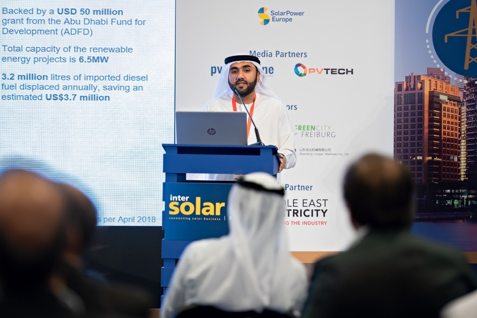 Masdar’s expanding renewable energy portfolio of 4GW on display at