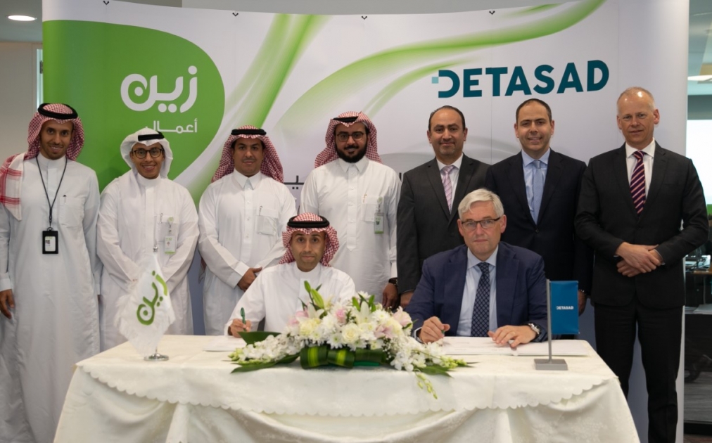 Strategic Agreement Signing Ceremony between Zain KSA and DETASAD Eye