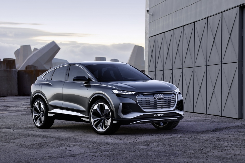 The Audi Q4 Sportback E Tron Concept Eye Of Riyadh