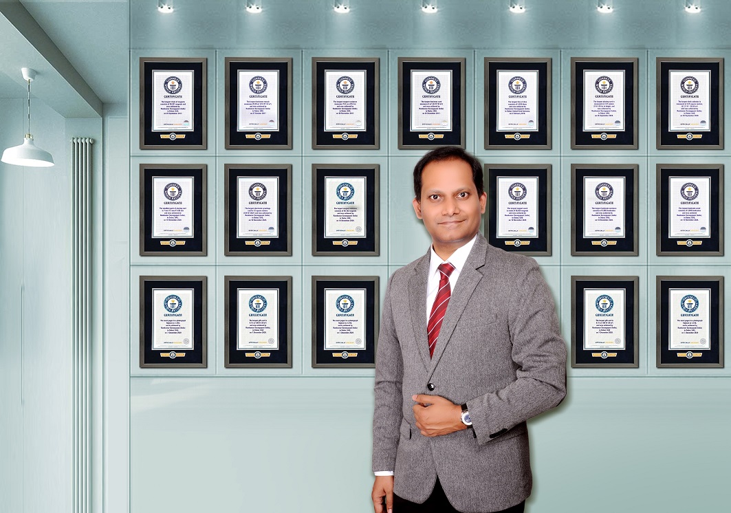 UAE resident Ramkumar Sarangapani the highest Guinness World