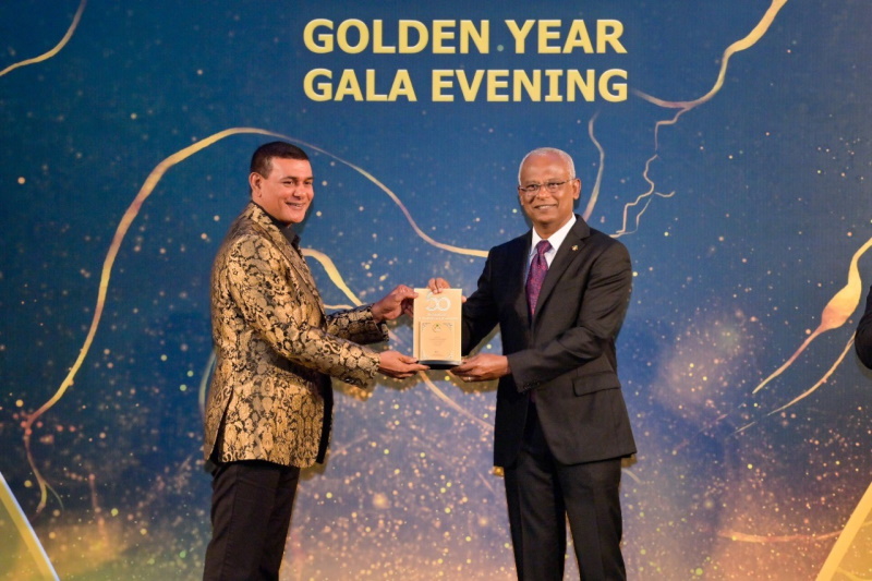SUN SIYAM GROUP Celebrates Milestone Achievement with Gala Held to Mark Golden Jubilee of Maldives Tourism