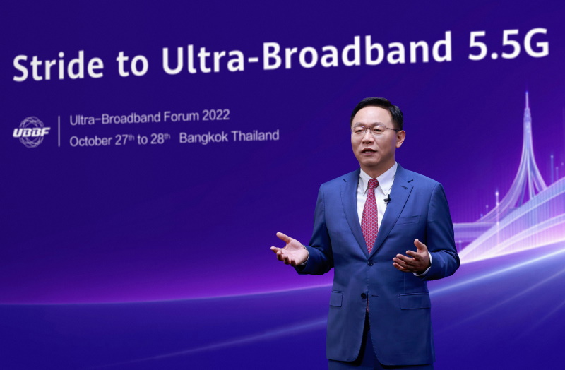 Huawei Promotes LowCarbon 5G Networks UltraBroadband 5.5G, key