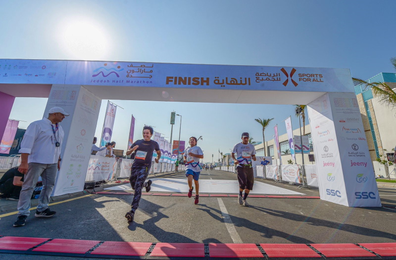 Jeddah sees an enthusiastic turnout for the Sports for All Federation’s