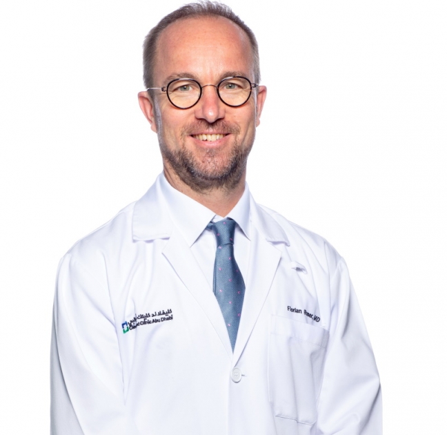   Dr. Florian Roser, Institute Chair, Neurological Institute, Cleveland Clinic Abu Dhabi