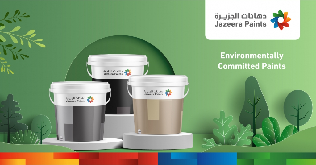 "Jazeera Paints" diversifies in sustainable products and colors for