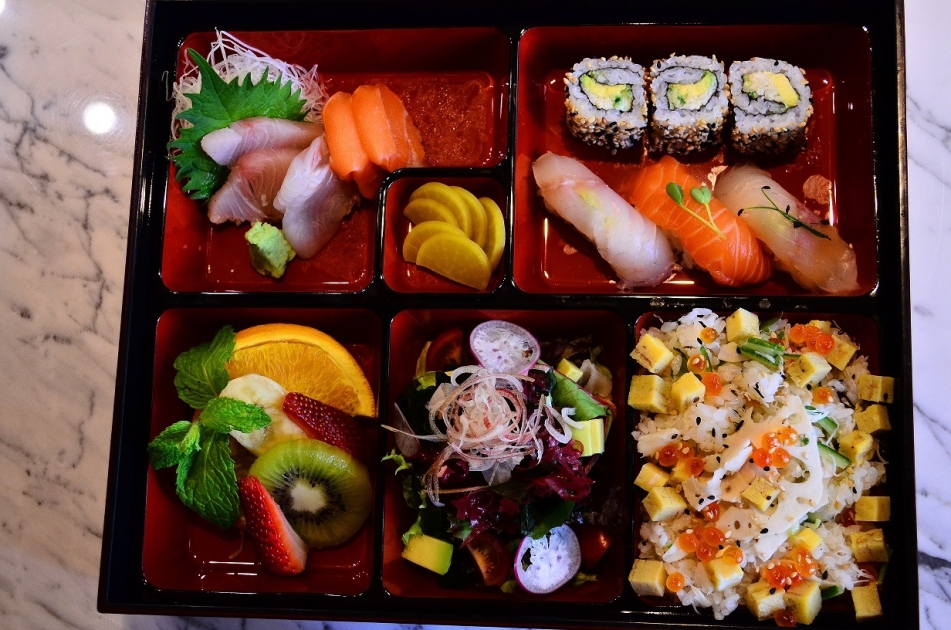 Mikado Café Bento Boxes offer traditional Japanese treat! Eye of Riyadh